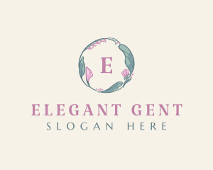 Elegant Chic Floral logo design