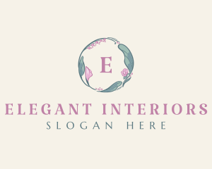 Elegant Chic Floral logo design