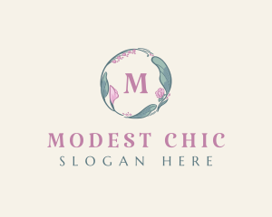 Elegant Chic Floral logo design