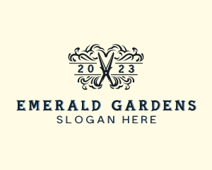 Scissor Nature Gardening logo design