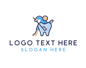 Tooth - Dental Hygiene Toothpaste logo design