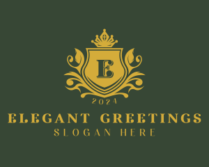 Upscale Regal Shield logo design