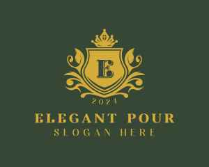 Upscale Regal Shield logo design