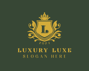 Upscale Regal Shield logo design