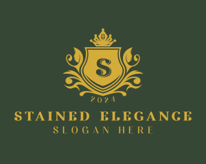 Upscale Regal Shield logo design