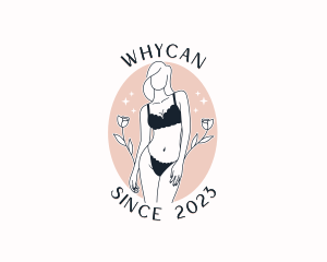 Underclothes - Sexy Woman Lingerie logo design