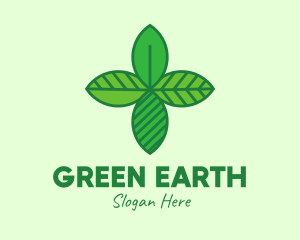 Ecology - Green Ecology Leaves logo design