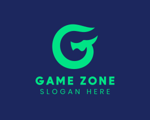 Game Dragon Letter G logo design