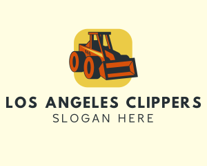 Construction Front Loader Logo