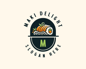 Maki - Culinary Sushi Maki logo design