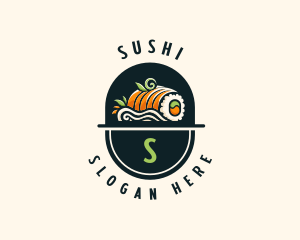 Culinary Sushi Maki logo design