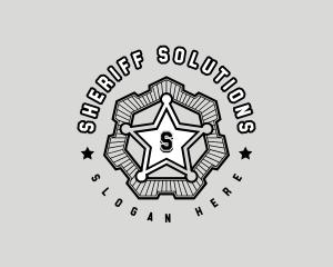 Sheriff - Police Patrol Star logo design