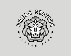 Police Patrol Star logo design