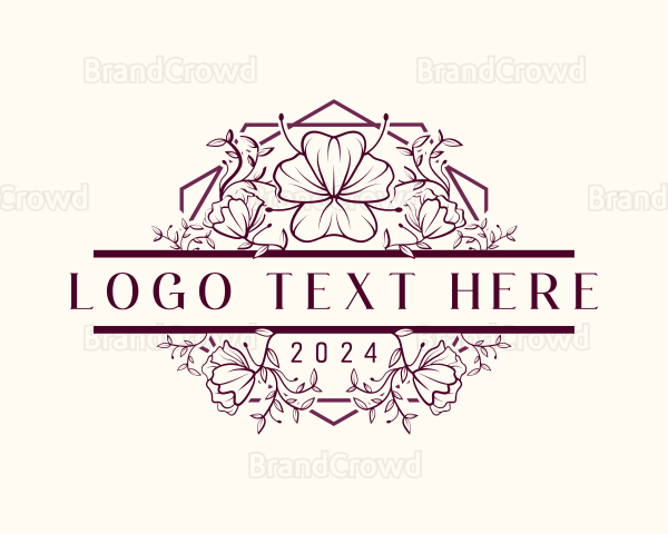 Flower Ornament Boutique Logo