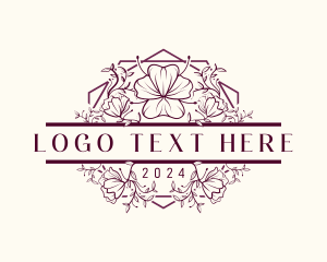 Flower Ornament Boutique logo design
