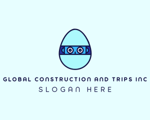 Egg Robot Toy Logo