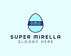 Egg Robot Toy Logo