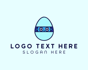 Egg Robot Toy Logo