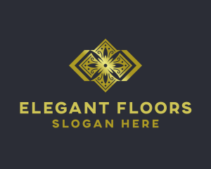 Flooring - Tile Pattern Flooring logo design