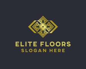 Flooring - Tile Pattern Flooring logo design