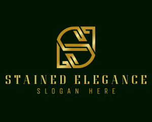 Premium Elegant Banking Letter S logo design