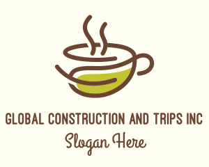 Tea - Organic Herbal Cup logo design