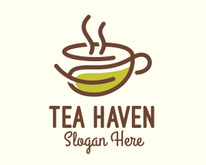 Organic Herbal Cup logo design