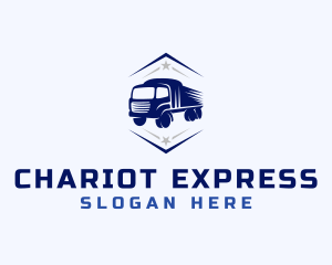 Express Delivery Truck logo design