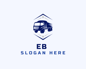 Moving - Express Delivery Truck logo design