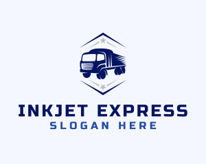 Express Delivery Truck logo design