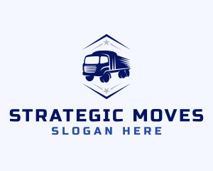 Express Delivery Truck logo design