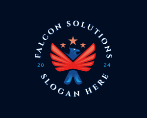 American Eagle Star logo design