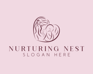 Parenting Infant Childcare logo design