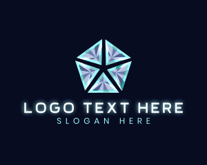 Geometric - Geometric 3D Triangle Software logo design