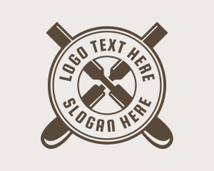 Woodwork - Brown Chisel Woodwork logo design