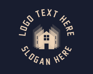 Lease - House Architecture Condominium logo design