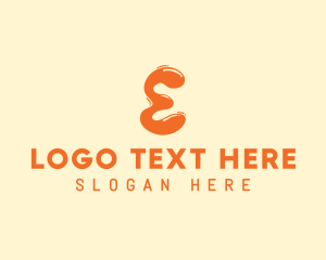 Letter - Liquid Soda Letter E logo design