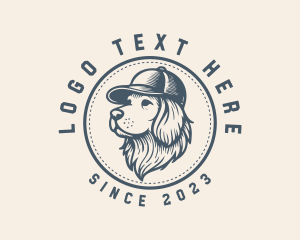 Labrador Dog Cap Logo