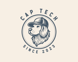 Cap - Labrador Dog Cap logo design