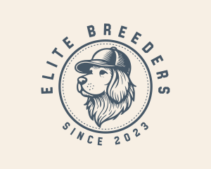 Labrador Dog Cap logo design