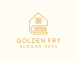 Golden Book House logo design