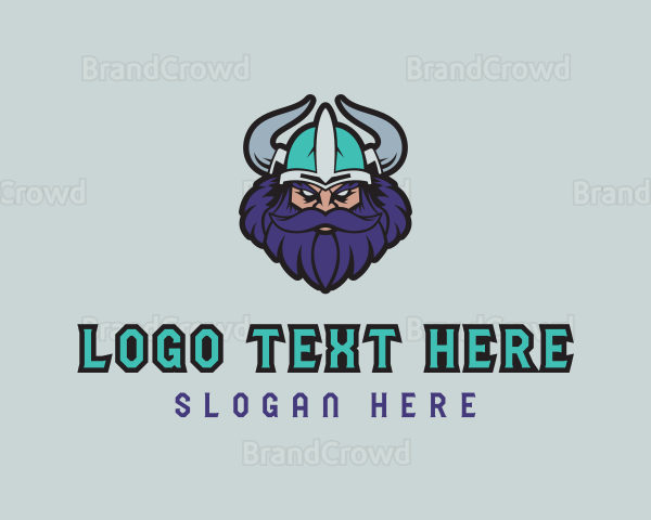 Viking Warrior Gaming Logo | BrandCrowd Logo Maker