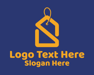Price - Price Tag Letter S logo design