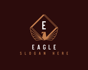 Eagle Wings Crest logo design