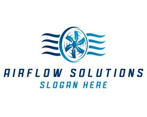 Wind Cooling Fan logo design