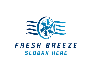 Breeze - Wind Cooling Fan logo design