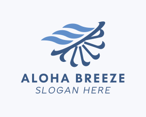 Cooling Wind Breeze logo design