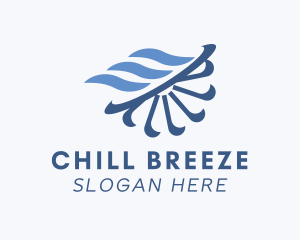 Cooling Wind Breeze logo design