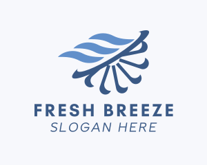 Cooling Wind Breeze logo design