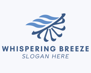 Cooling Wind Breeze logo design